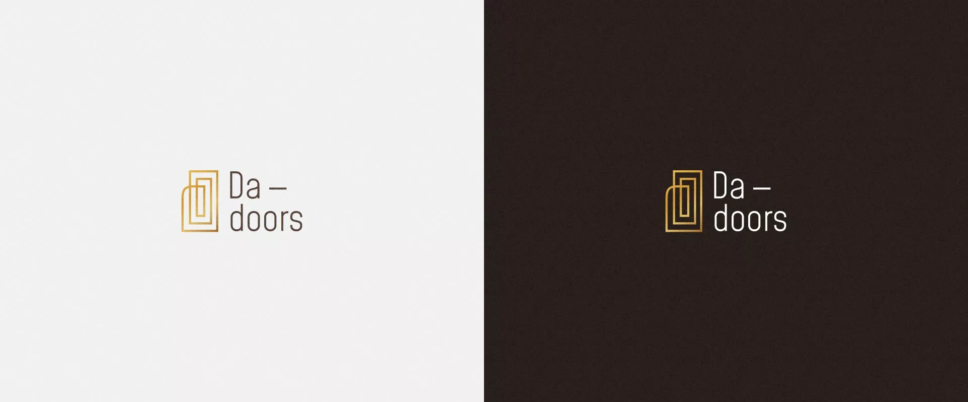 Разработка логотипа для компании «DA-DOORS» в Воркуте
